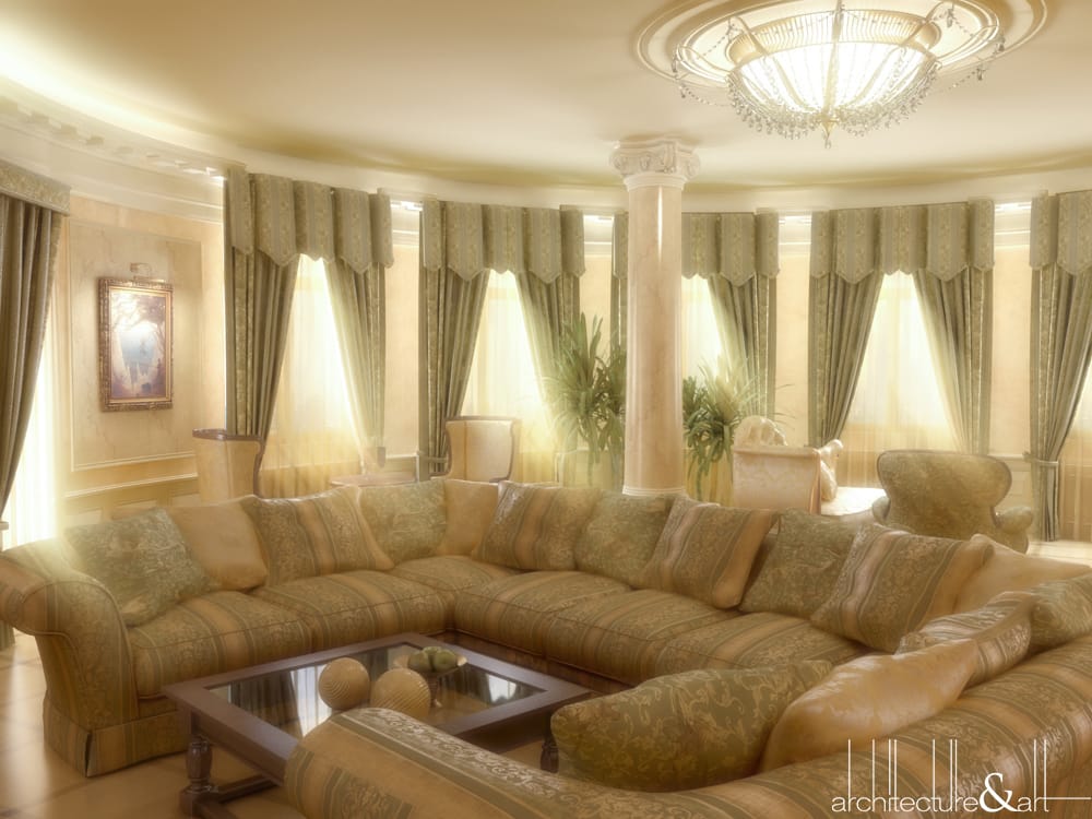 Квартира в классическом стиле – фото 1
